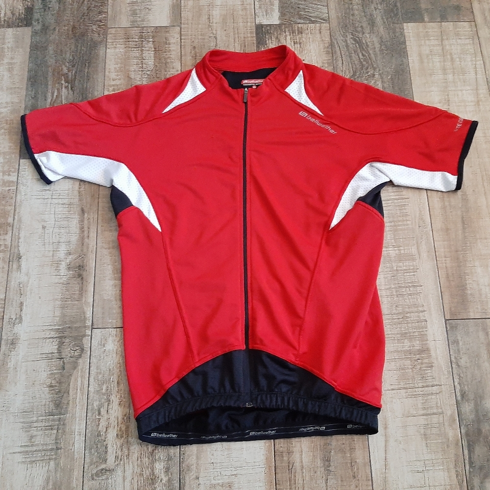 Bellwether Cycling Shirt XL Red EUC